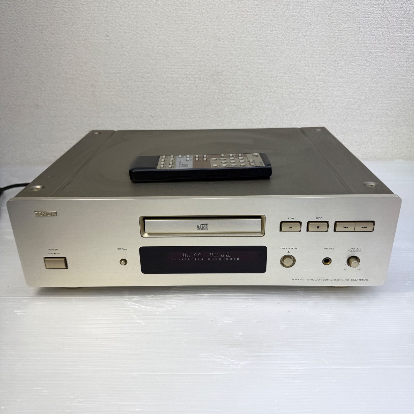 Cd Sacd Player Dcd-1650Al Denon