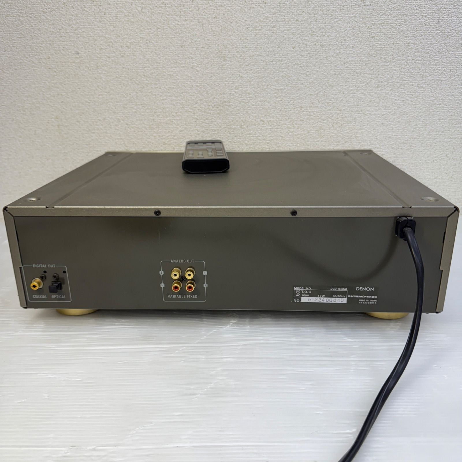 Cd Sacd Player Dcd-1650Al Denon