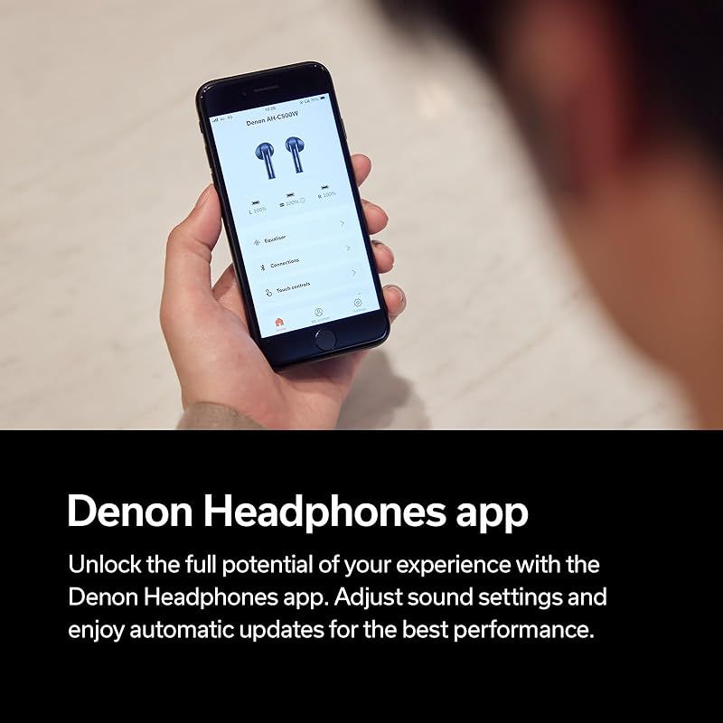 Wireless Earphone Denonahc500W Usb-C Ahc500Wwtem