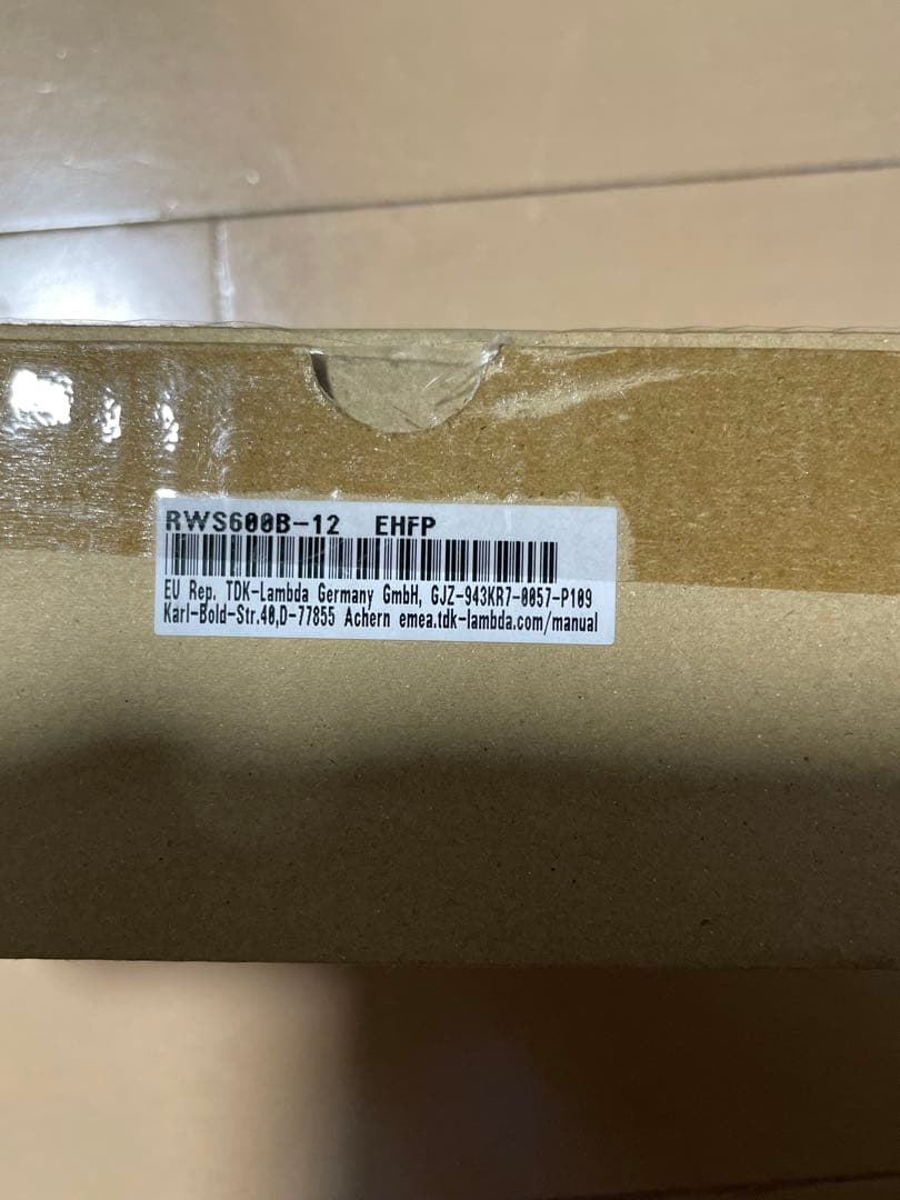 Trd Electrical Materials Tdk-Lambda Rws600B-12 12V-50A