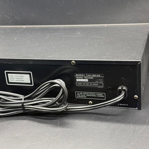 Cd, Md Cassette Decks Sony Mds-E58