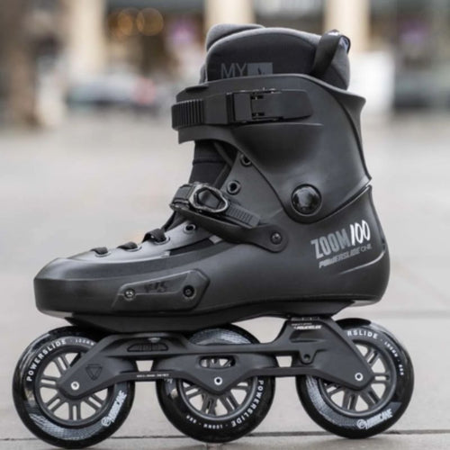 Inline Skating Powerslide Urban Skate Zoom Pro Black 100 Ps908336