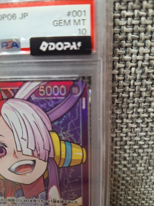 One Piece Card Game Op06-001 Psa10