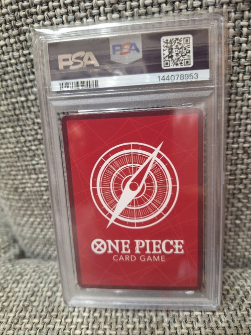 One Piece Card Game Op06-001 Psa10