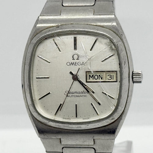 Omega Automatic Winding Clock Seamaster 1020 At