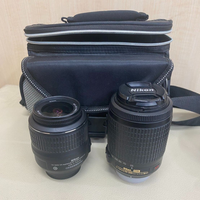 Nikon Lens (Zoom) 2 Nikondx Af-S Nikkor 55-200Mm F/4-5.6G Ed 18-55 Photo
