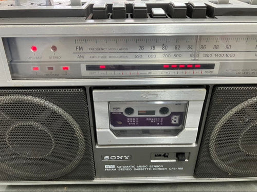 Sony Radios Radio Cassette Players Cfs-70 Zilba'P