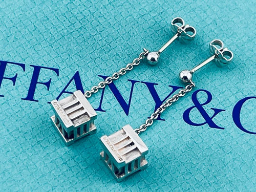 Tiffany Earrings (For Both Ears) D117 Atlas 925