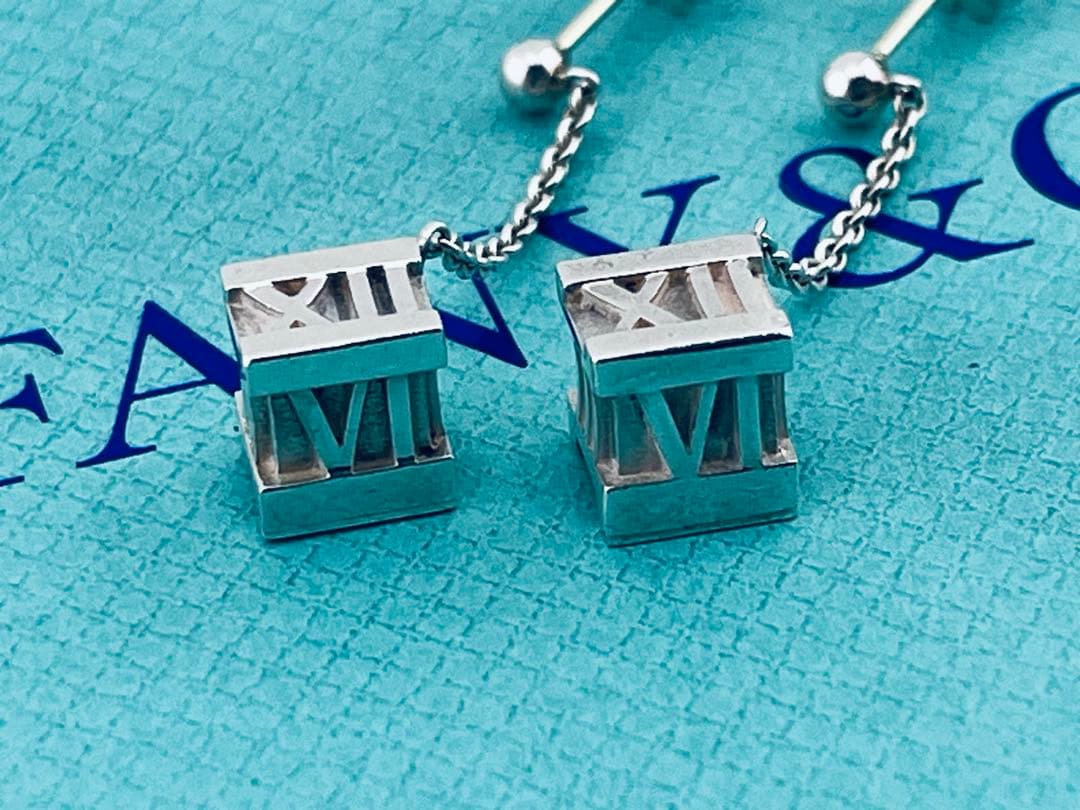 Tiffany Earrings (For Both Ears) D117 Atlas 925
