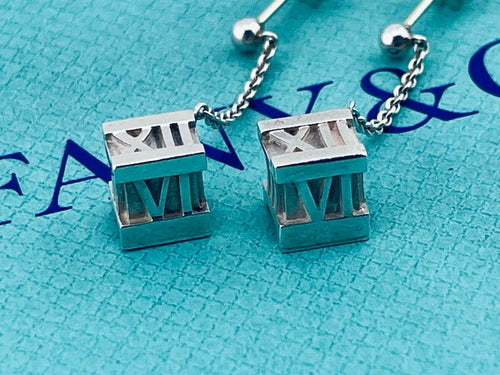Tiffany Earrings (For Both Ears) D117 Atlas 925