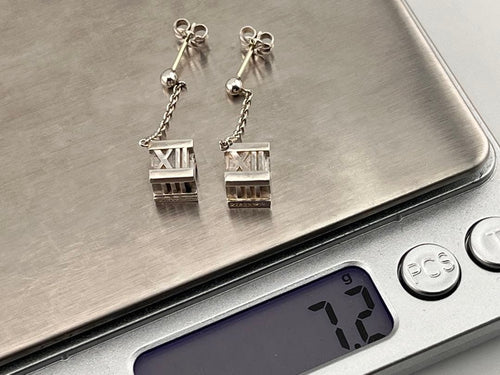 Tiffany Earrings (For Both Ears) D117 Atlas 925