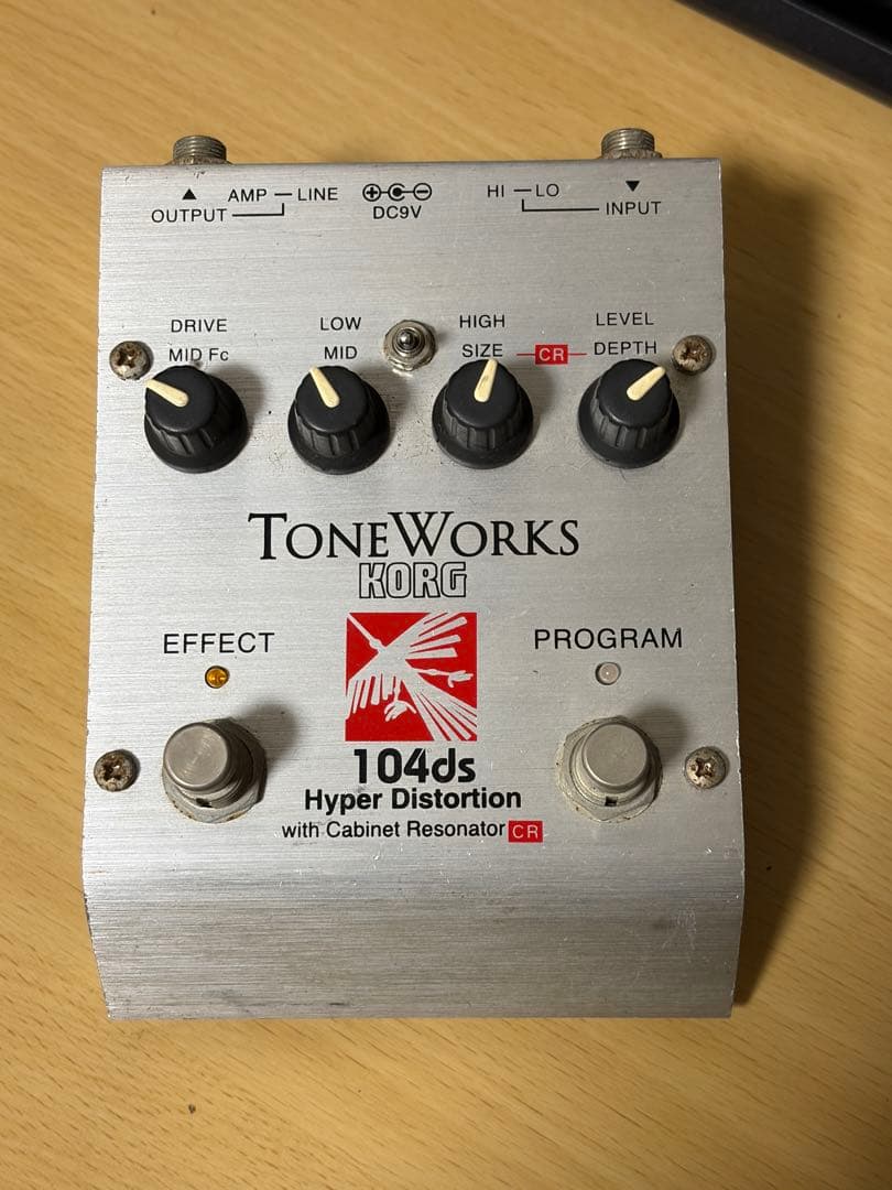 Korg Guitar Effector 104Ds Hyper Distortion