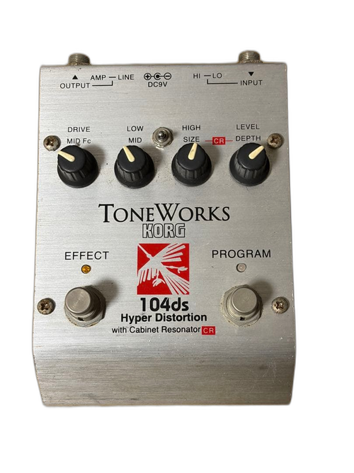 Korg Guitar Effector 104Ds Hyper Distortion
