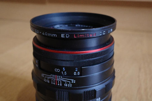 Lens (Zoom) Hd Pentax-Da 20-40Mmf2.8-4 Dc Wr