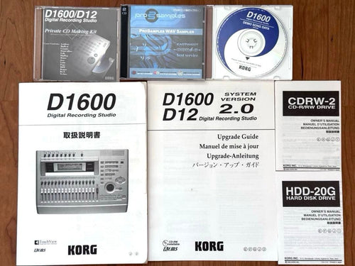 Korg Multitrack Recorders D1600