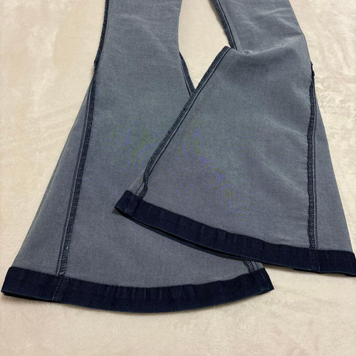 Drwcys Wide-Leg Pants Loose-Fitting Y2K