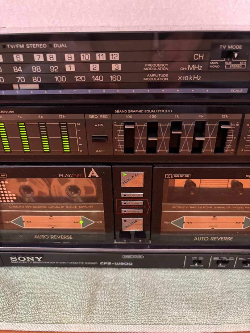 Sony Radios Radio Cassette Players Cfs-W900