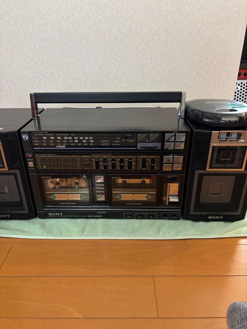 Sony Radios Radio Cassette Players Cfs-W900