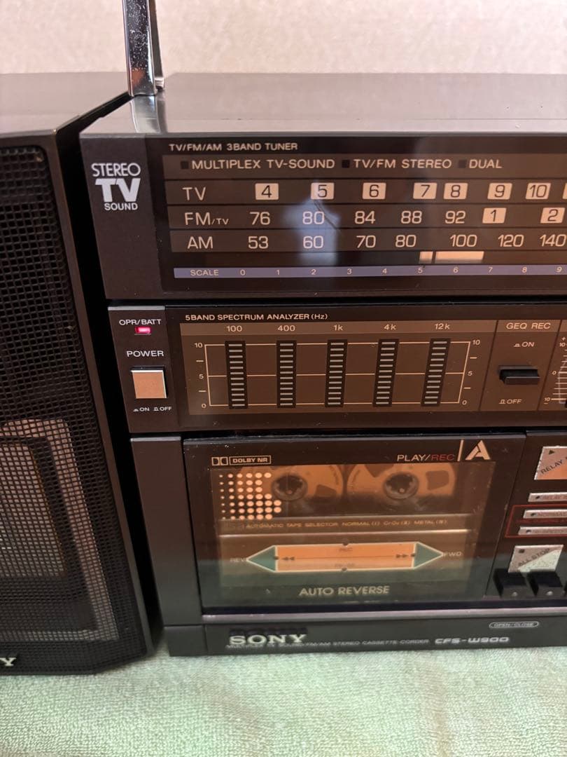 Sony Radios Radio Cassette Players Cfs-W900