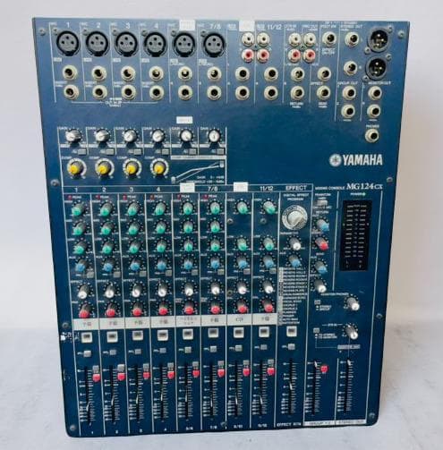 Yamaha Dj Mixer 12Ch Mg124Cx