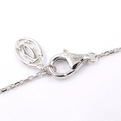 Cartier Necklace 1895 D 38.5/41 K18Wg Used A