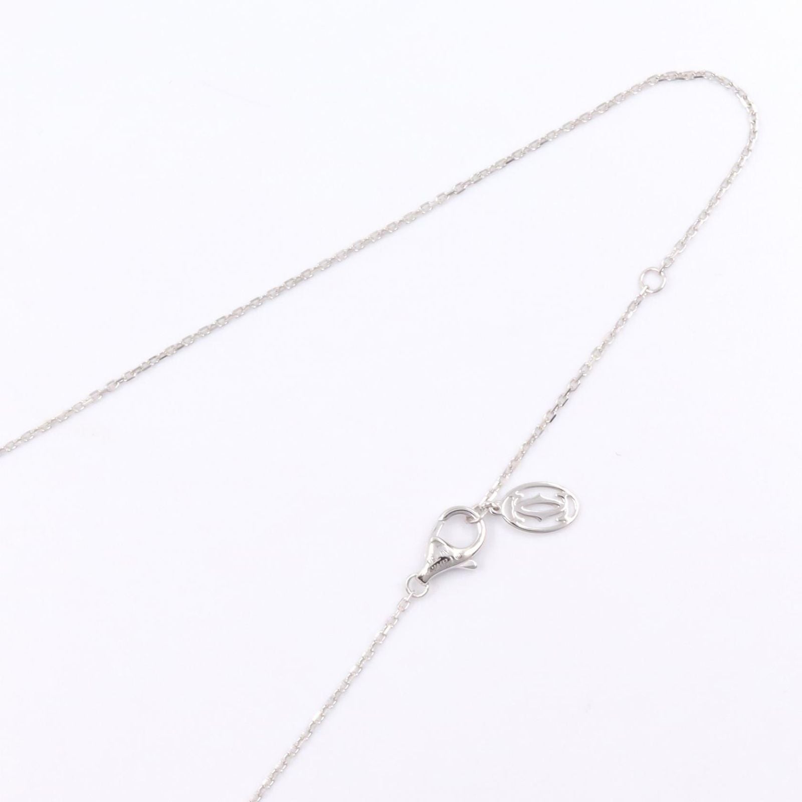 Cartier Necklace 1895 D 38.5/41 K18Wg Used A
