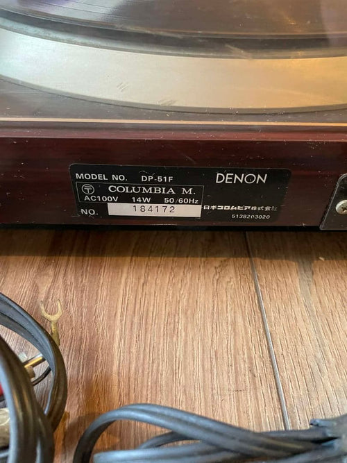 Denon Record Player Body Dp-51F