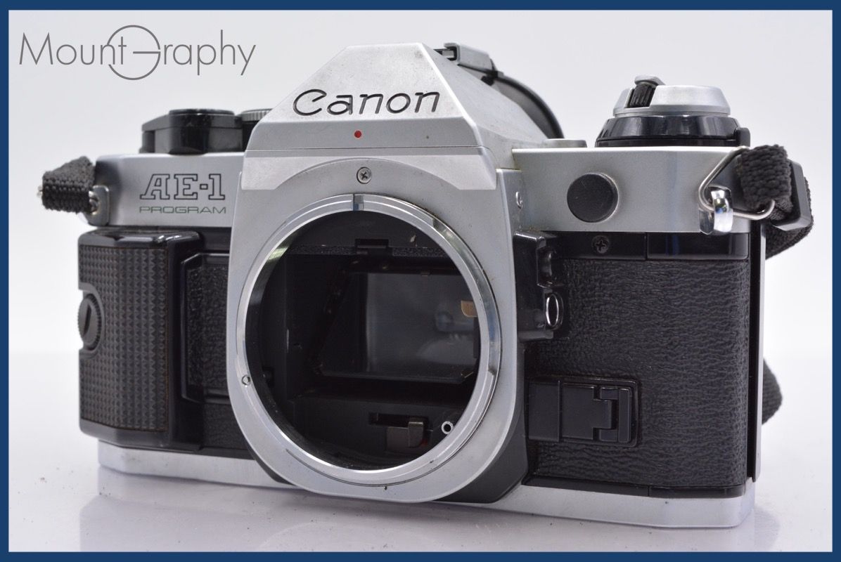 Slr Camera (Film) Canon Ae-1 Program #Yk5025