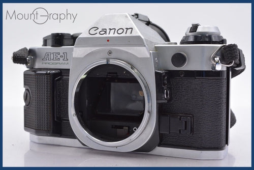 Slr Camera (Film) Canon Ae-1 Program #Yk5025