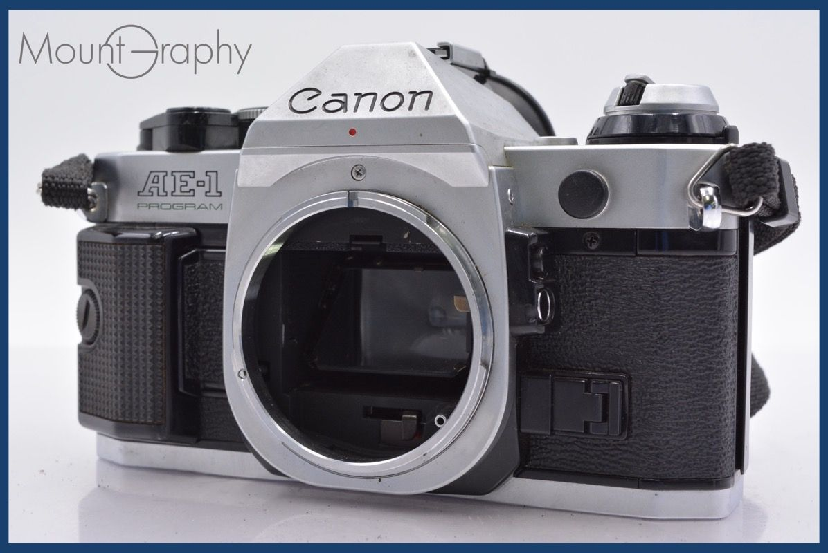 Slr Camera (Film) Canon Ae-1 Program #Yk5025