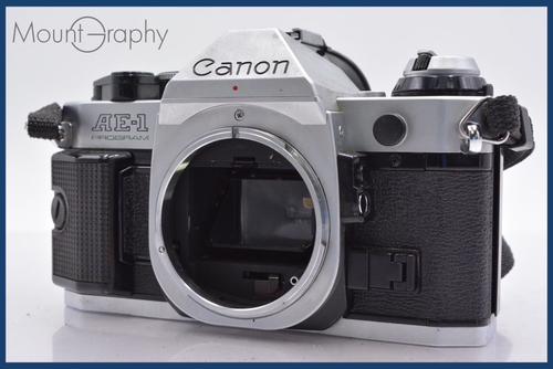 Slr Camera (Film) Canon Ae-1 Program #Yk5025