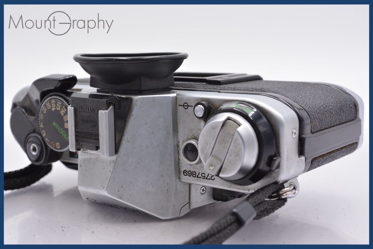 Slr Camera (Film) Canon Ae-1 Program #Yk5025