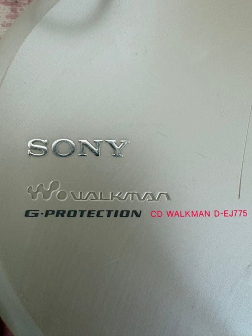 Sony Portable Cd Player Walkman D-Ej775 G-Protection