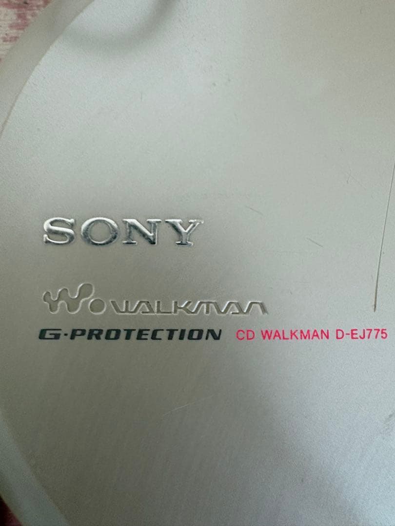 Sony Portable Cd Player Walkman D-Ej775 G-Protection