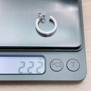 Tiffany Earrings (Single) 1837 2.22G