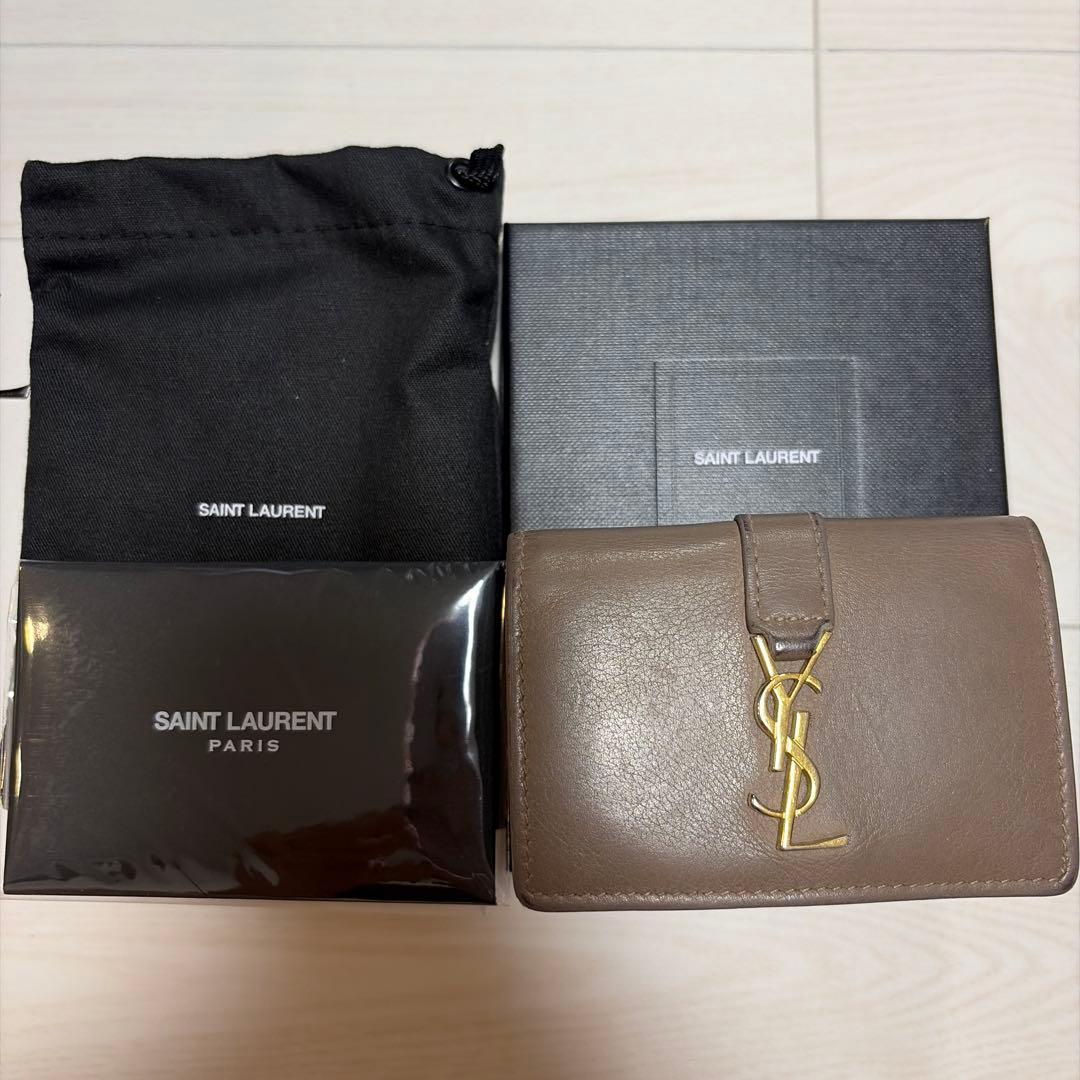 Saint Laurent Trifold Wallets