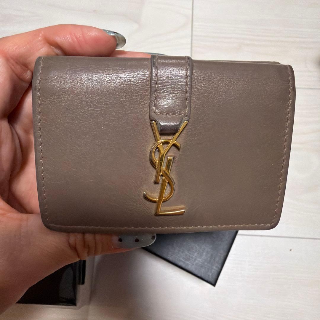 Saint Laurent Trifold Wallets