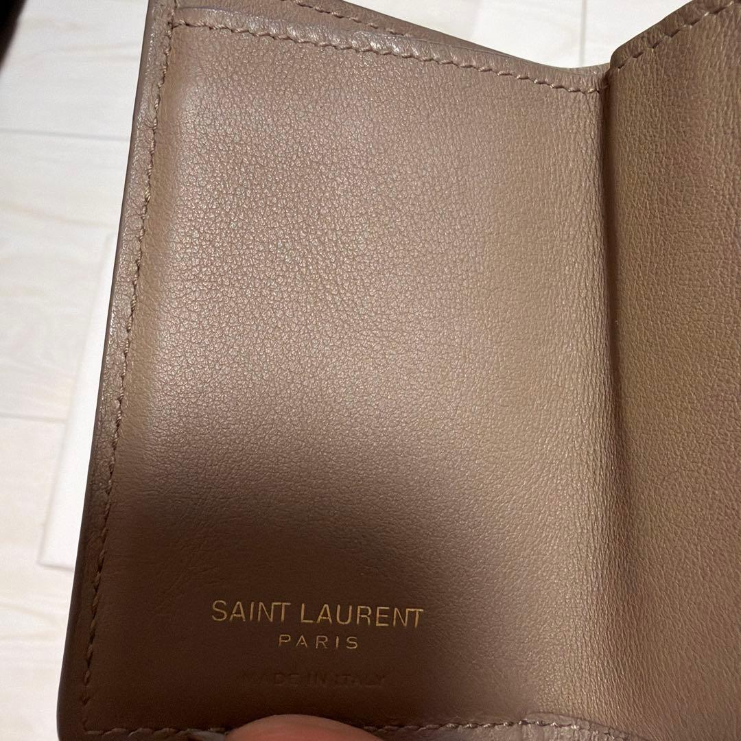 Saint Laurent Trifold Wallets