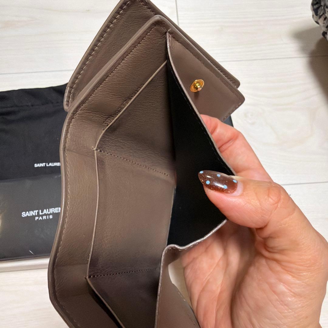 Saint Laurent Trifold Wallets
