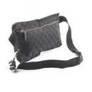 Gucci Body Bag Waist Pouch Gg 28566 Used B