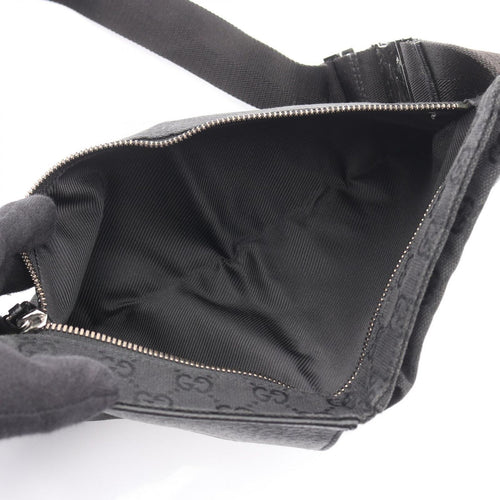 Gucci Body Bag Waist Pouch Gg 28566 Used B