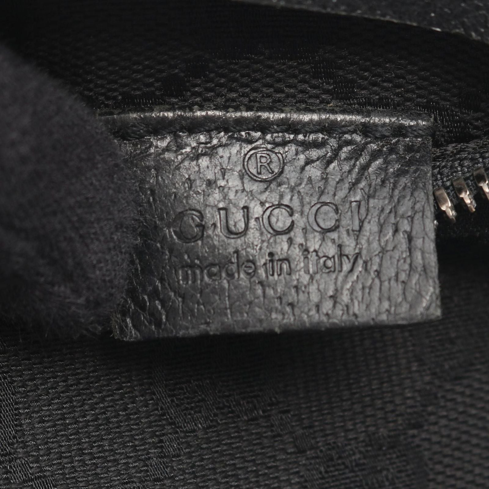Gucci Body Bag Waist Pouch Gg 28566 Used B
