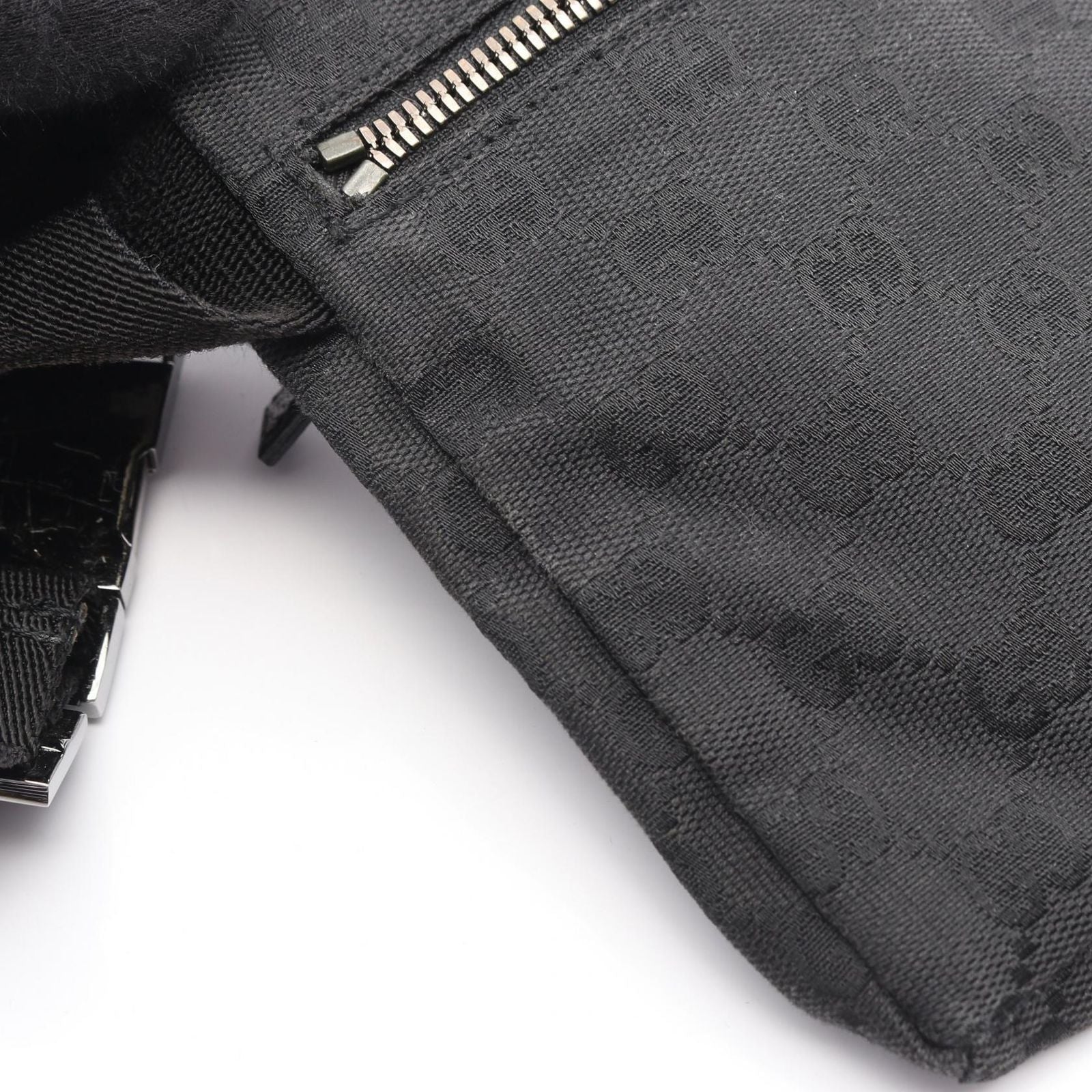 Gucci Body Bag Waist Pouch Gg 28566 Used B