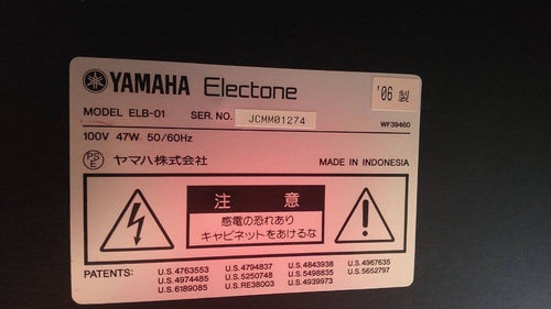 Yamaha Electronic Organ Stagea Elb-01