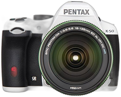 Digital Slr Ricoh Pentax K-50 Da18-135Mmwr 18-135Wr Kit White 10963