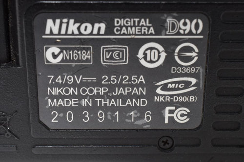 Digital Slr Nikon D90 #21212