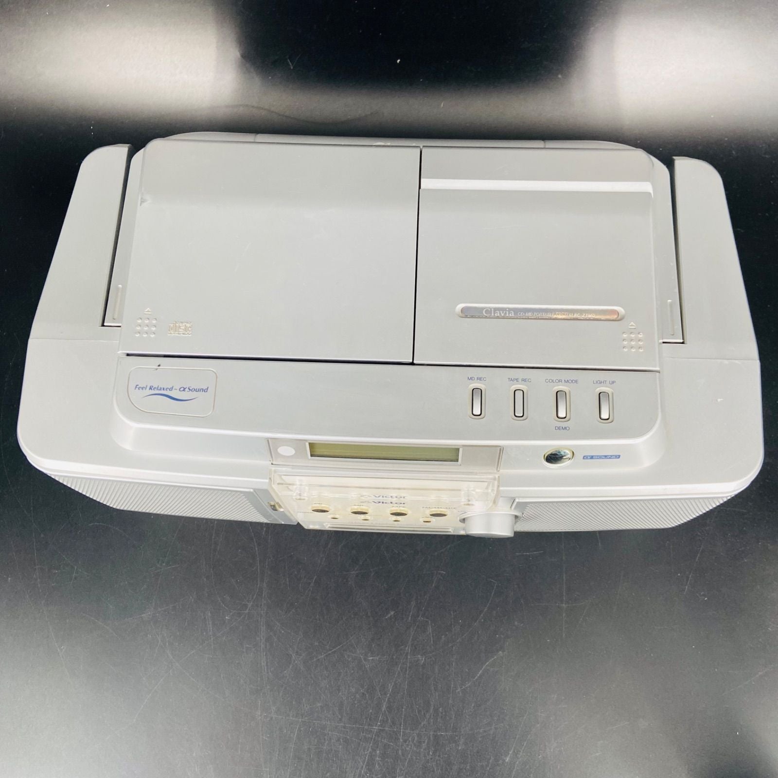 Victor Radio And Boombox Clavia Cd-Md Rc-Z1Md