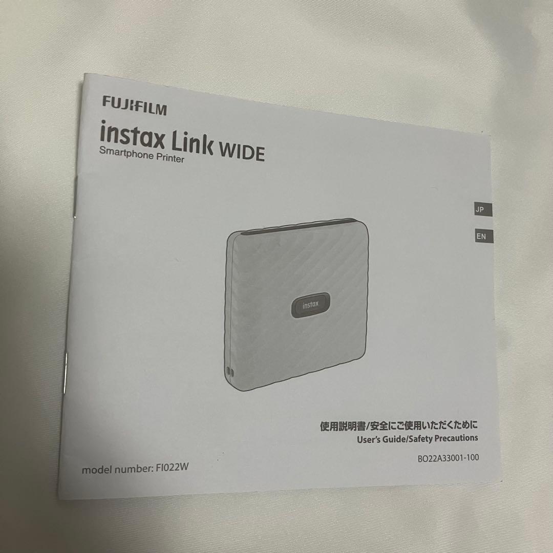 Fujifilm Instant Camera Accessories Instax Link Wide