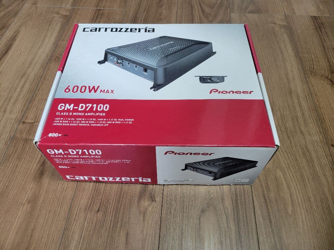 Carrozzeria Amplifiers Pioneer Gm-D7100