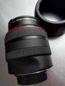 Canon Prime Lenses Ef85Mm F1.2L Ii Usm
